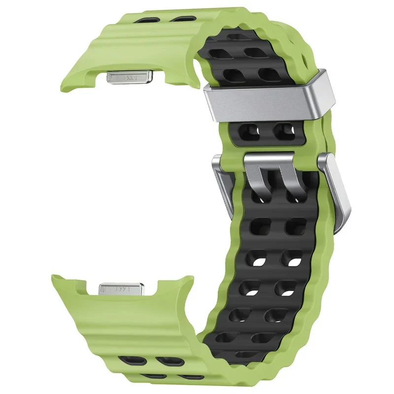 Siliconen Sportbandje voor Smartwatch met Ademende Perforatie Waterdicht Design Fitness Polsband Verstelbaar | Sansoti
