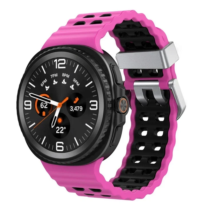 Siliconen Sportbandje voor Smartwatch met Ademende Perforatie Waterdicht Design Fitness Polsband Verstelbaar | Sansoti