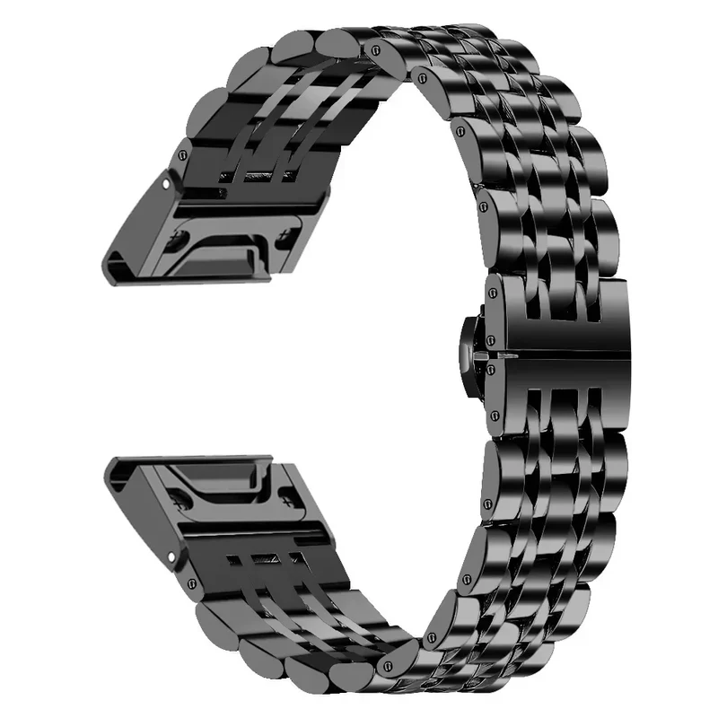 RVS Horlogeband Schakelarmband Metaal 20mm 22mm 26mm Polsband Smartwatch Accessoire Universeel Vervangband | Sansoti