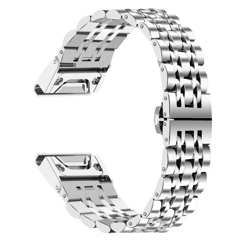 RVS Horlogeband Schakelarmband Metaal 20mm 22mm 26mm Polsband Smartwatch Accessoire Universeel Vervangband | Sansoti