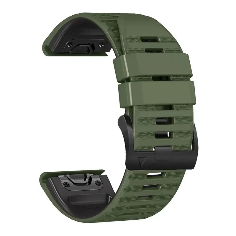 Siliconen Horloge Bandje Camouflage Print Verstelbaar Sportief 22mm 26mm Verwisselbaar Polsband Unisex | Sansoti