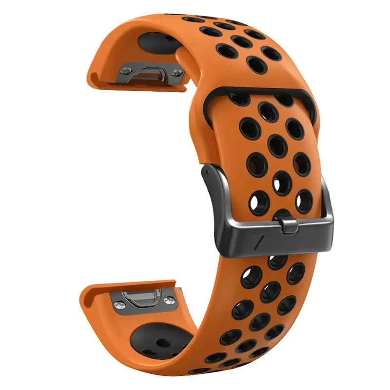 Siliconen Smartwatch Bandje Ademend QuickFit Sportband Polsband Horloge 22mm 26mm Fitness Training Sport | Sansoti