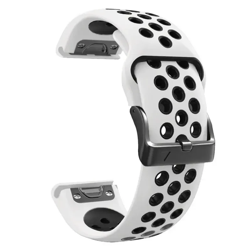 Siliconen Smartwatch Bandje Ademend QuickFit Sportband Polsband Horloge 22mm 26mm Fitness Training Sport | Sansoti