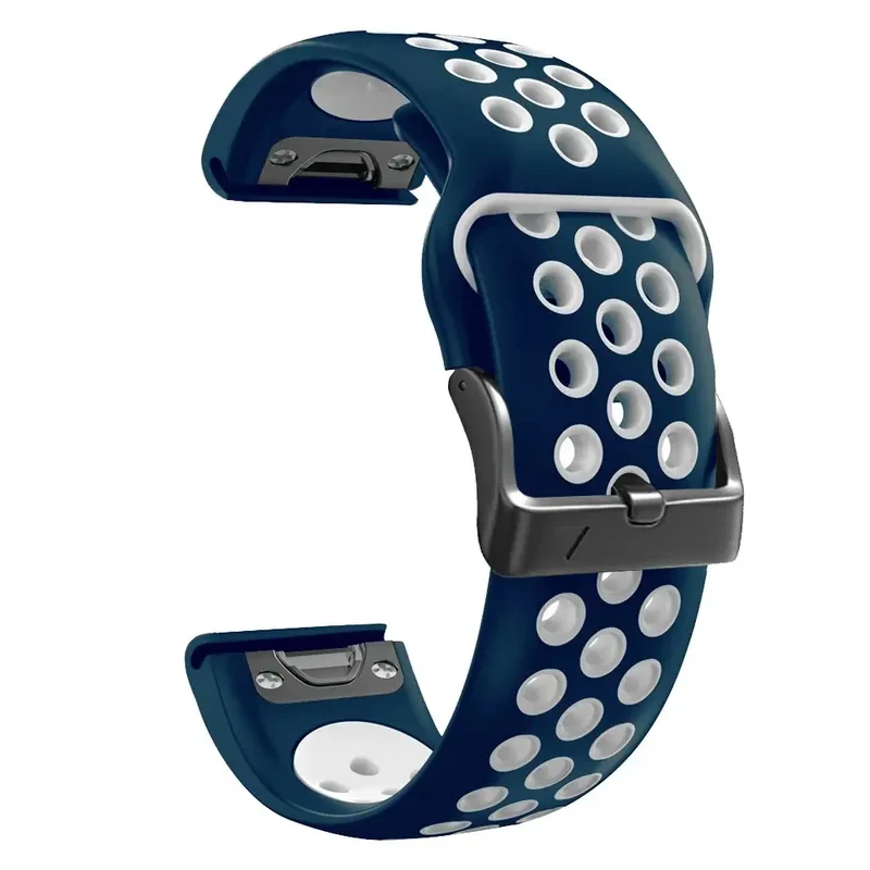 Siliconen Smartwatch Bandje Ademend QuickFit Sportband Polsband Horloge 22mm 26mm Fitness Training Sport | Sansoti