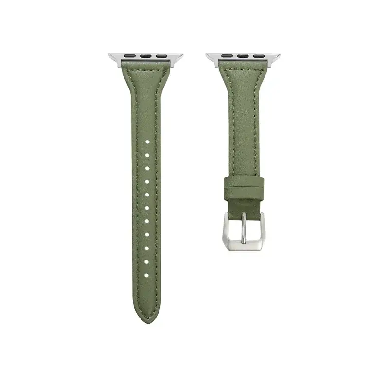 Leren Horlogebandje Smartwatch Universeel Verstelbaar 38-49mm Premium Lederen Polsband Sportief Design | Sansoti