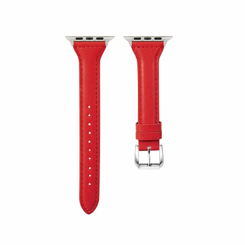 Leren Horlogebandje Smartwatch Universeel Verstelbaar 38-49mm Premium Lederen Polsband Sportief Design | Sansoti