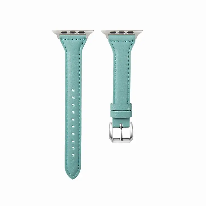 Leren Horlogebandje Smartwatch Universeel Verstelbaar 38-49mm Premium Lederen Polsband Sportief Design | Sansoti