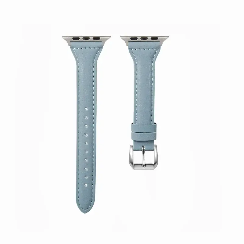 Leren Horlogebandje Smartwatch Universeel Verstelbaar 38-49mm Premium Lederen Polsband Sportief Design | Sansoti