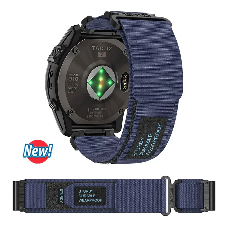 Nylon Smartwatch Bandje 20mm 22mm 26mm QuickFit Verwisselbaar Sportband Verstelbaar Ademend Polsband | Sansoti