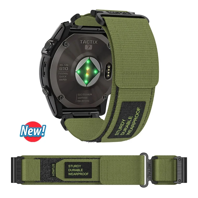 Nylon Smartwatch Bandje 20mm 22mm 26mm QuickFit Verwisselbaar Sportband Verstelbaar Ademend Polsband | Sansoti