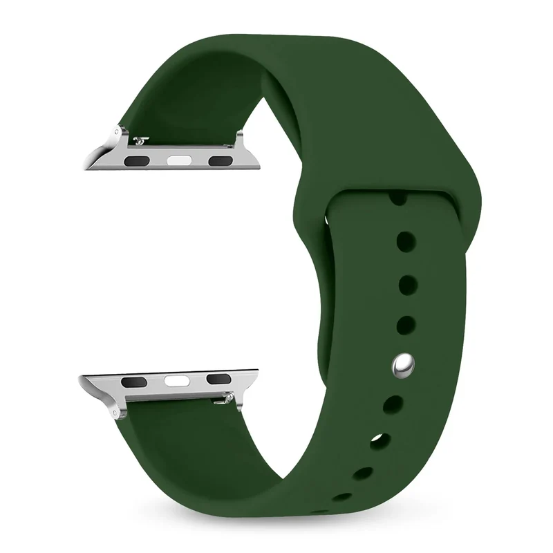 Siliconen Horlogeband Waterdicht met Verstelbare Sportgesp voor Smartwatch 38-49mm Sportief Comfortabel | Sansoti