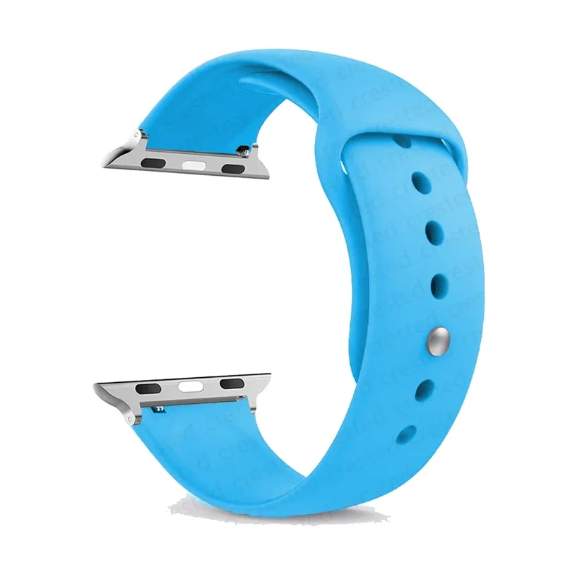 Siliconen Horlogeband Waterdicht met Verstelbare Sportgesp voor Smartwatch 38-49mm Sportief Comfortabel | Sansoti
