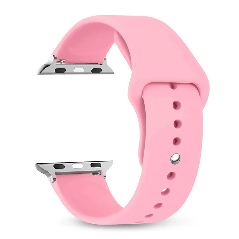 Siliconen Horlogeband Waterdicht met Verstelbare Sportgesp voor Smartwatch 38-49mm Sportief Comfortabel | Sansoti