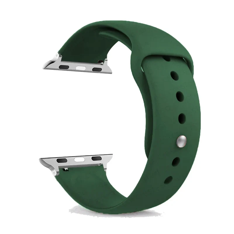 Siliconen Horlogeband Waterdicht met Verstelbare Sportgesp voor Smartwatch 38-49mm Sportief Comfortabel | Sansoti