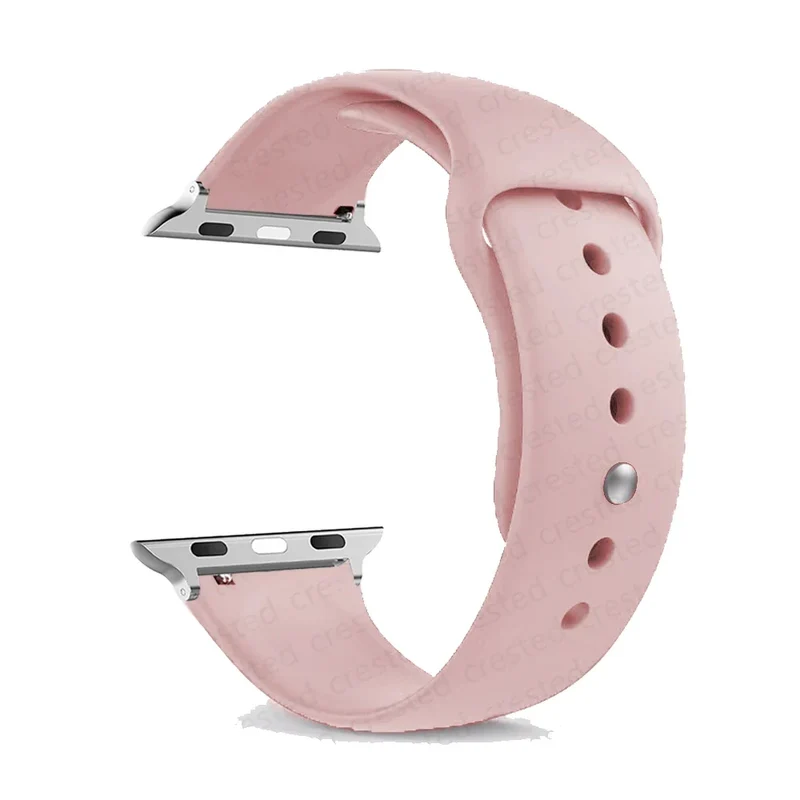 Siliconen Horlogeband Waterdicht met Verstelbare Sportgesp voor Smartwatch 38-49mm Sportief Comfortabel | Sansoti