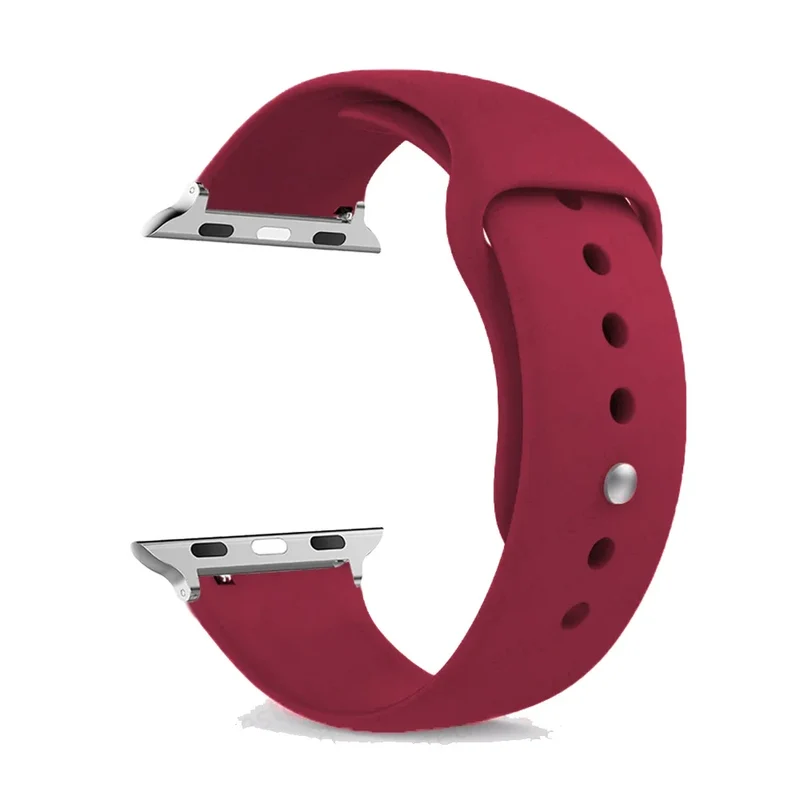 Siliconen Horlogeband Waterdicht met Verstelbare Sportgesp voor Smartwatch 38-49mm Sportief Comfortabel | Sansoti