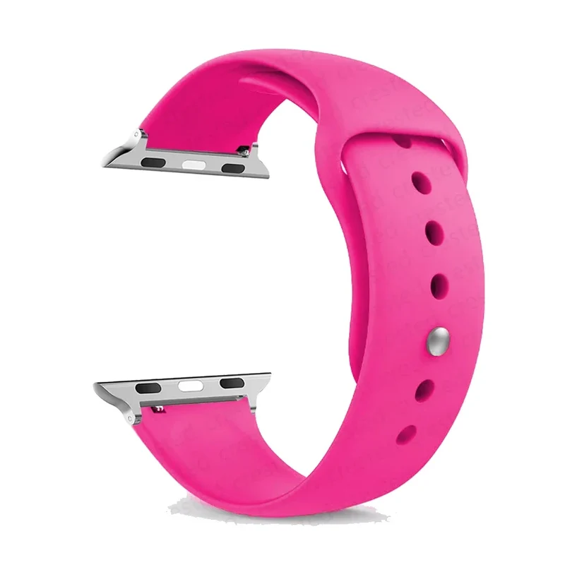Siliconen Horlogeband Waterdicht met Verstelbare Sportgesp voor Smartwatch 38-49mm Sportief Comfortabel | Sansoti