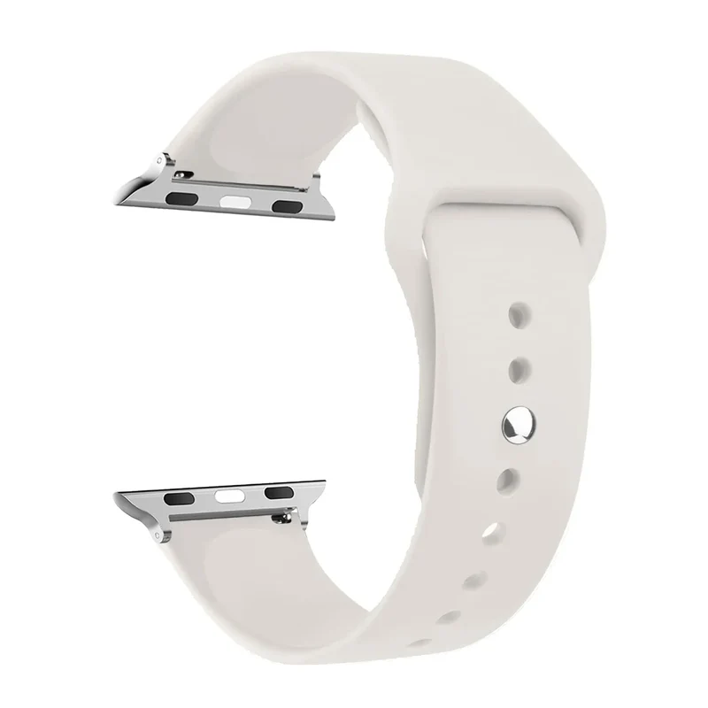 Siliconen Horlogeband Waterdicht met Verstelbare Sportgesp voor Smartwatch 38-49mm Sportief Comfortabel | Sansoti