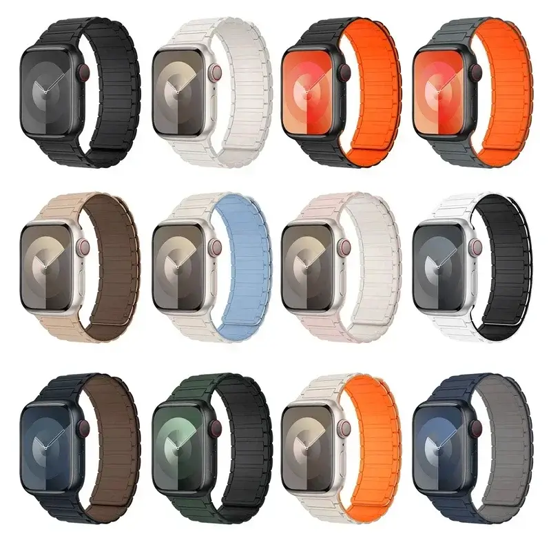 Siliconen Smartwatch Bandje Comfortabel Lichtgewicht Sportief Stijlvol voor Dagelijks Gebruik en Sport | Sansoti