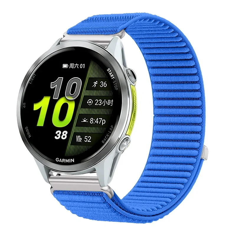 Nylon Smartwatch Bandje 21cm Verstelbaar Ademend Sportief voor Sporthorloges 20mm 22mm Polsband Unisex | Sansoti