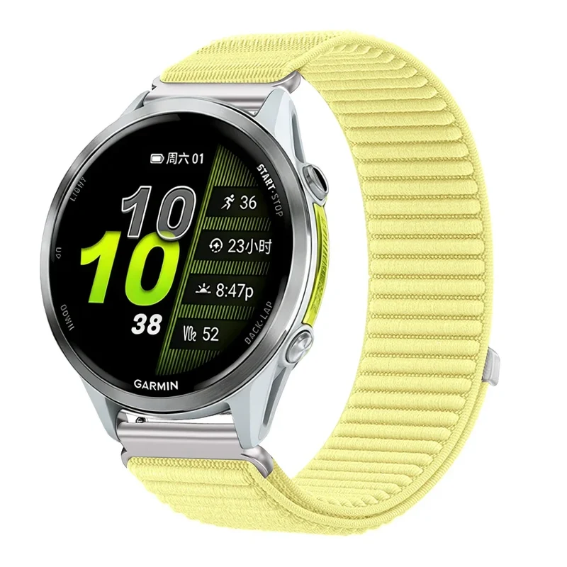 Nylon Smartwatch Bandje 21cm Verstelbaar Ademend Sportief voor Sporthorloges 20mm 22mm Polsband Unisex | Sansoti