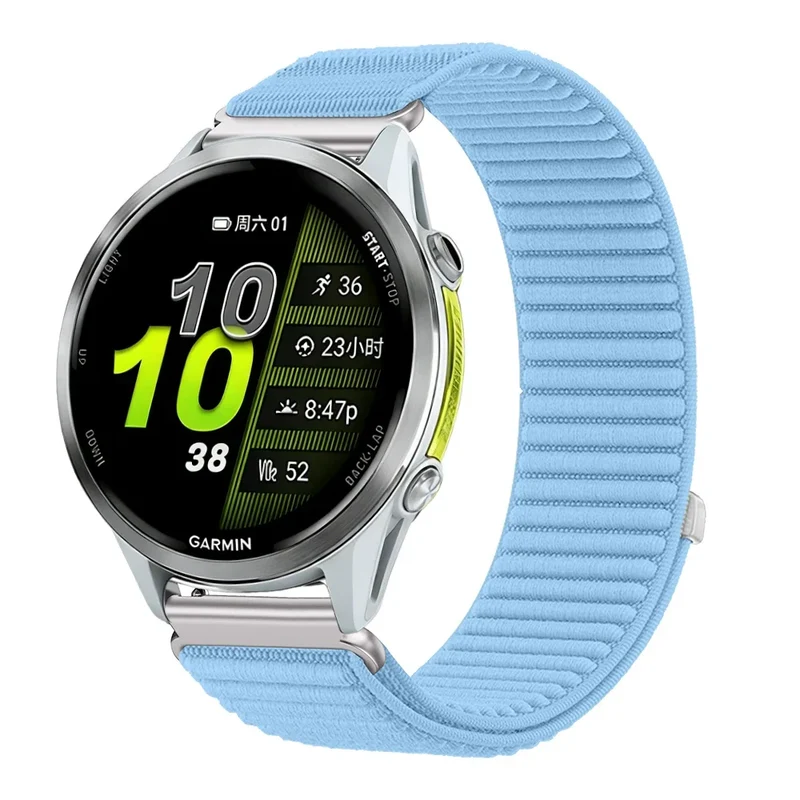 Nylon Smartwatch Bandje 21cm Verstelbaar Ademend Sportief voor Sporthorloges 20mm 22mm Polsband Unisex | Sansoti