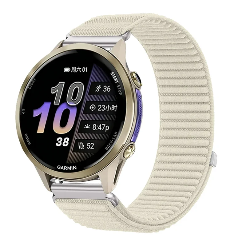 Nylon Smartwatch Bandje 21cm Verstelbaar Ademend Sportief voor Sporthorloges 20mm 22mm Polsband Unisex | Sansoti