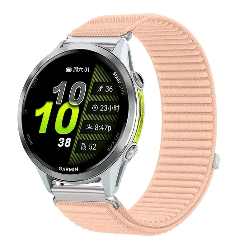 Nylon Smartwatch Bandje 21cm Verstelbaar Ademend Sportief voor Sporthorloges 20mm 22mm Polsband Unisex | Sansoti