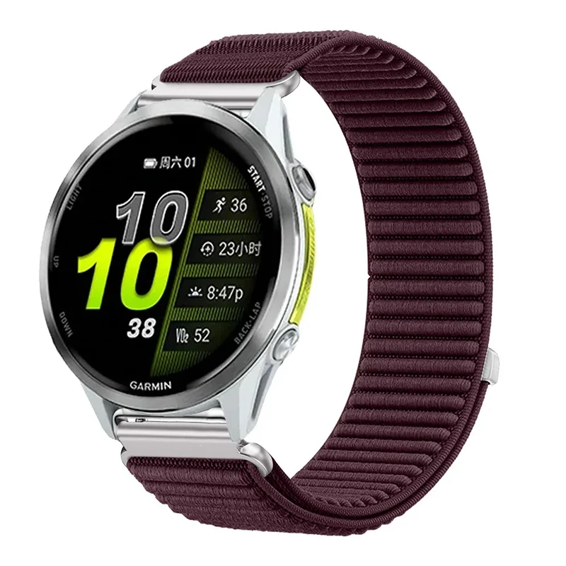 Nylon Smartwatch Bandje 21cm Verstelbaar Ademend Sportief voor Sporthorloges 20mm 22mm Polsband Unisex | Sansoti