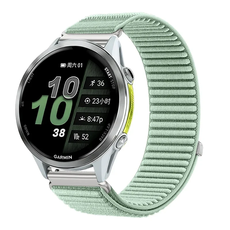 Nylon Smartwatch Bandje 21cm Verstelbaar Ademend Sportief voor Sporthorloges 20mm 22mm Polsband Unisex | Sansoti