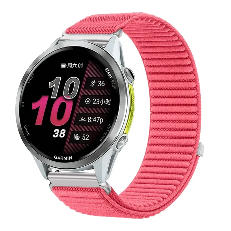 Nylon Smartwatch Bandje 21cm Verstelbaar Ademend Sportief voor Sporthorloges 20mm 22mm Polsband Unisex | Sansoti