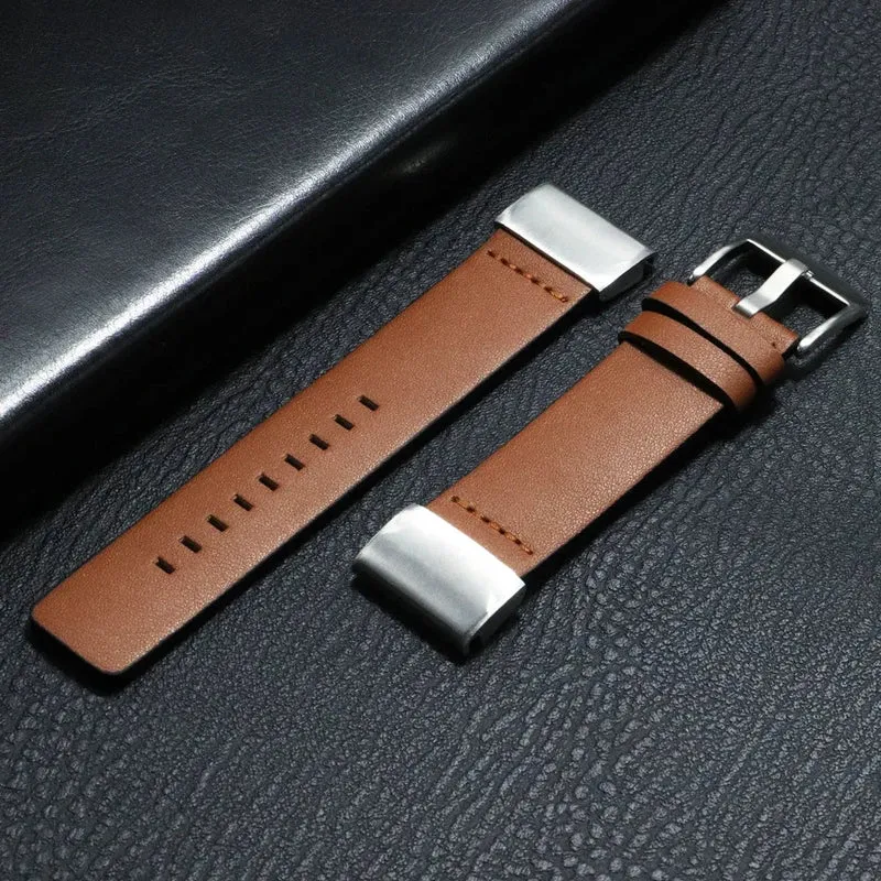 Leren Horlogeband met Snelsluiting 20mm 22mm 26mm Smartwatch Polsband Unisex Bruin Zwart Blauw Verstelbaar | Sansoti