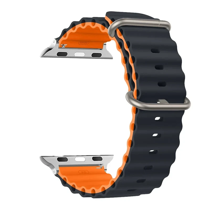 Siliconen Smartwatch Bandje Waterbestendig Ademend Unisex Horlogeband Sportarmband Vervangingsband Polsband | Sansoti