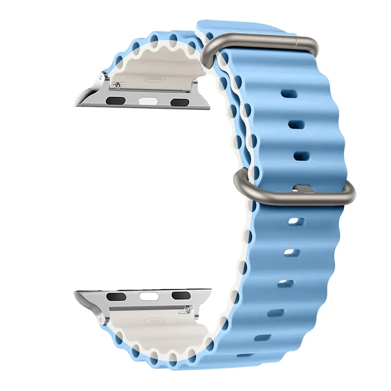 Siliconen Smartwatch Bandje Waterbestendig Ademend Unisex Horlogeband Sportarmband Vervangingsband Polsband | Sansoti
