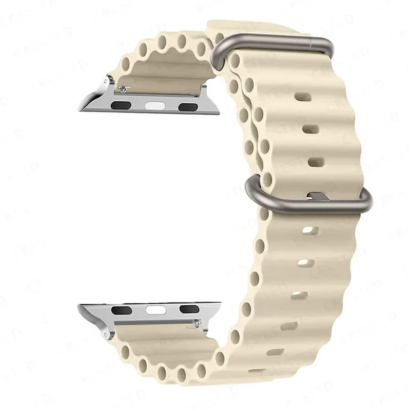 Siliconen Smartwatch Bandje Waterbestendig Ademend Unisex Horlogeband Sportarmband Vervangingsband Polsband | Sansoti