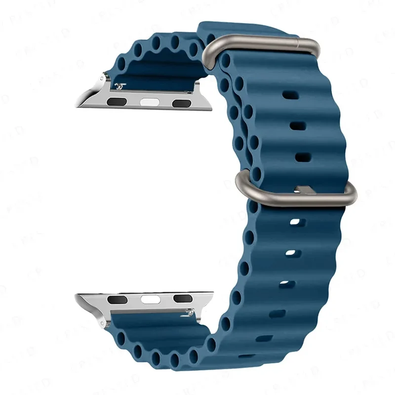 Siliconen Smartwatch Bandje Waterbestendig Ademend Unisex Horlogeband Sportarmband Vervangingsband Polsband | Sansoti