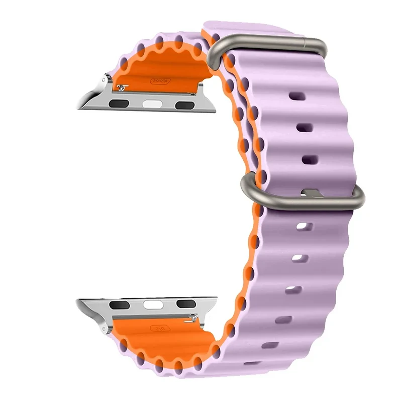 Siliconen Smartwatch Bandje Waterbestendig Ademend Unisex Horlogeband Sportarmband Vervangingsband Polsband | Sansoti