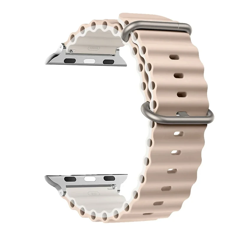 Siliconen Smartwatch Bandje Waterbestendig Ademend Unisex Horlogeband Sportarmband Vervangingsband Polsband | Sansoti