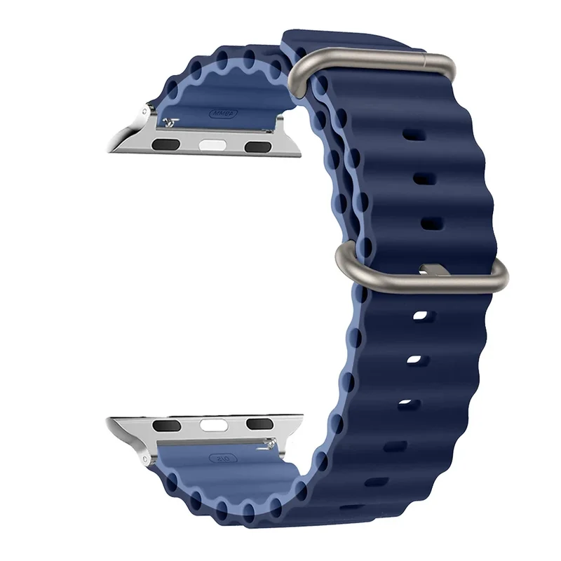 Siliconen Smartwatch Bandje Waterbestendig Ademend Unisex Horlogeband Sportarmband Vervangingsband Polsband | Sansoti