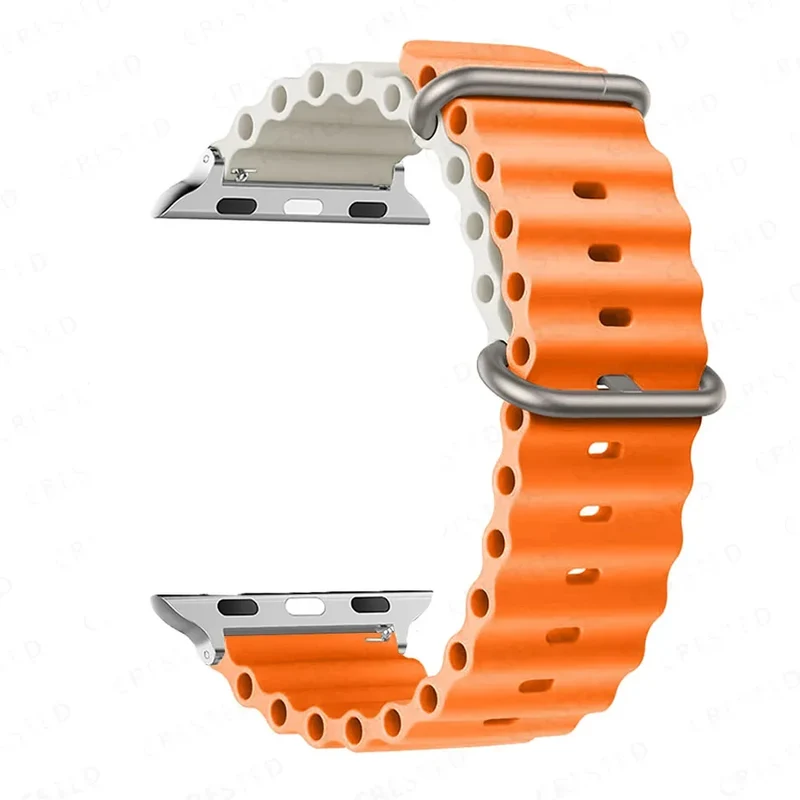 Siliconen Smartwatch Bandje Waterbestendig Ademend Unisex Horlogeband Sportarmband Vervangingsband Polsband | Sansoti