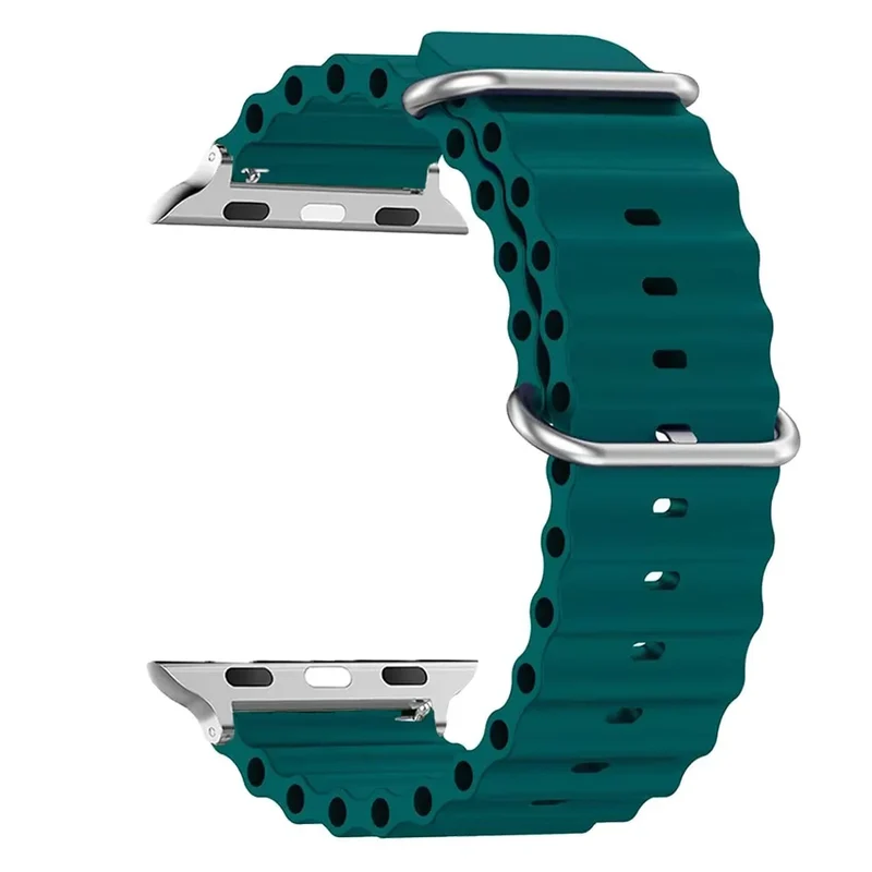 Siliconen Smartwatch Bandje Waterbestendig Ademend Unisex Horlogeband Sportarmband Vervangingsband Polsband | Sansoti