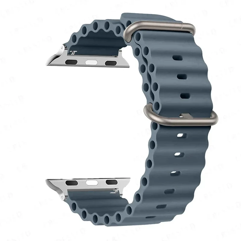 Siliconen Smartwatch Bandje Waterbestendig Ademend Unisex Horlogeband Sportarmband Vervangingsband Polsband | Sansoti