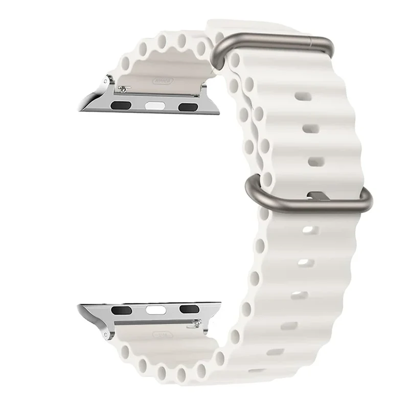 Siliconen Smartwatch Bandje Waterbestendig Ademend Unisex Horlogeband Sportarmband Vervangingsband Polsband | Sansoti