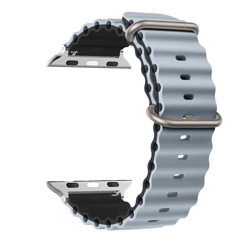 Siliconen Smartwatch Bandje Waterbestendig Ademend Unisex Horlogeband Sportarmband Vervangingsband Polsband | Sansoti