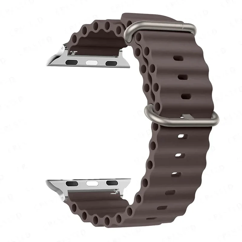 Siliconen Smartwatch Bandje Waterbestendig Ademend Unisex Horlogeband Sportarmband Vervangingsband Polsband | Sansoti