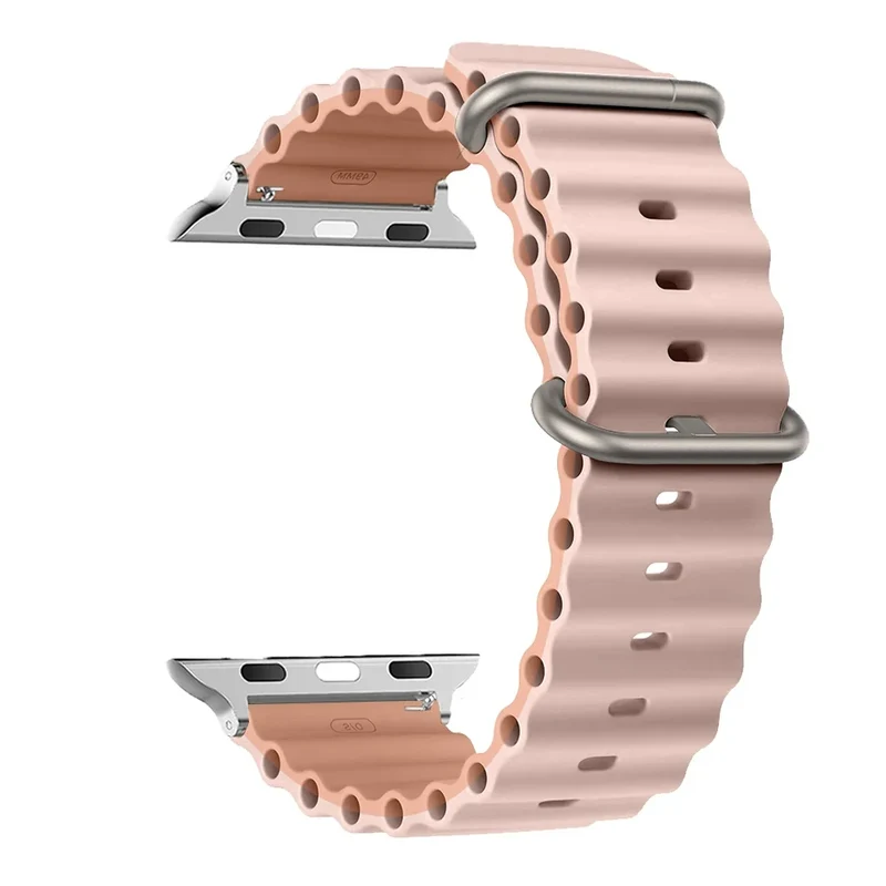 Siliconen Smartwatch Bandje Waterbestendig Ademend Unisex Horlogeband Sportarmband Vervangingsband Polsband | Sansoti