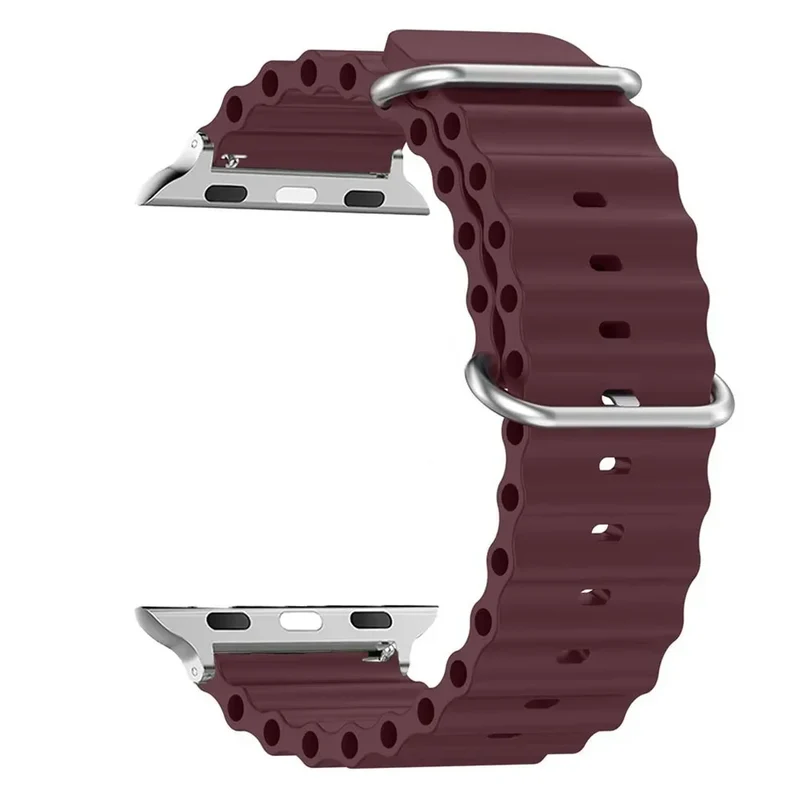 Siliconen Smartwatch Bandje Waterbestendig Ademend Unisex Horlogeband Sportarmband Vervangingsband Polsband | Sansoti