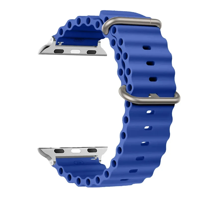 Siliconen Smartwatch Bandje Waterbestendig Ademend Unisex Horlogeband Sportarmband Vervangingsband Polsband | Sansoti