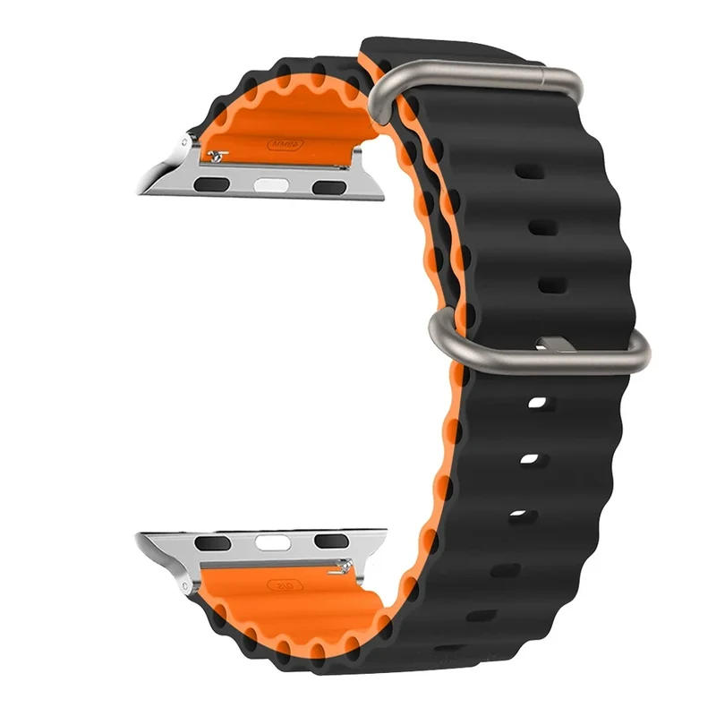 Siliconen Smartwatch Bandje Waterbestendig Ademend Unisex Horlogeband Sportarmband Vervangingsband Polsband | Sansoti