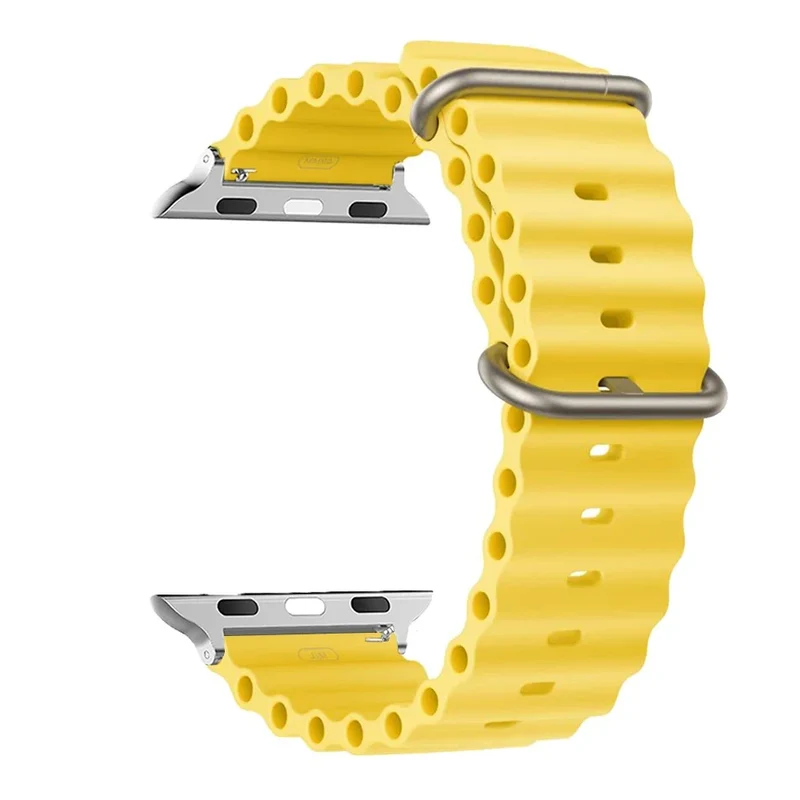 Siliconen Smartwatch Bandje Waterbestendig Ademend Unisex Horlogeband Sportarmband Vervangingsband Polsband | Sansoti